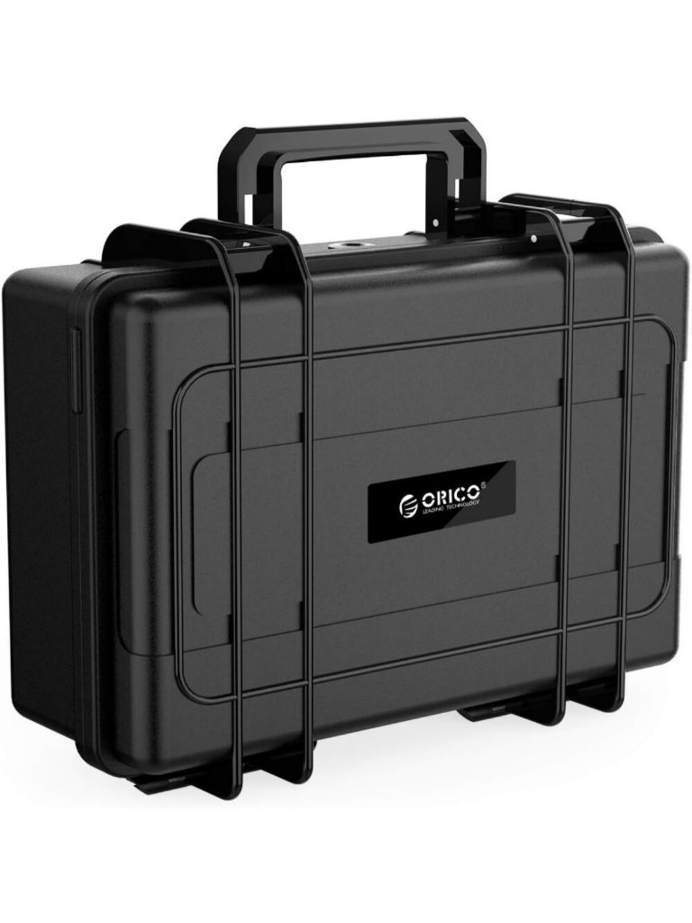 20-Bay Hard Drive Storage Case - Shockproof, Moisture-Proof, Foam Protection